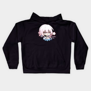 Honkai Star Rail Chibi March 7th Kids Hoodie